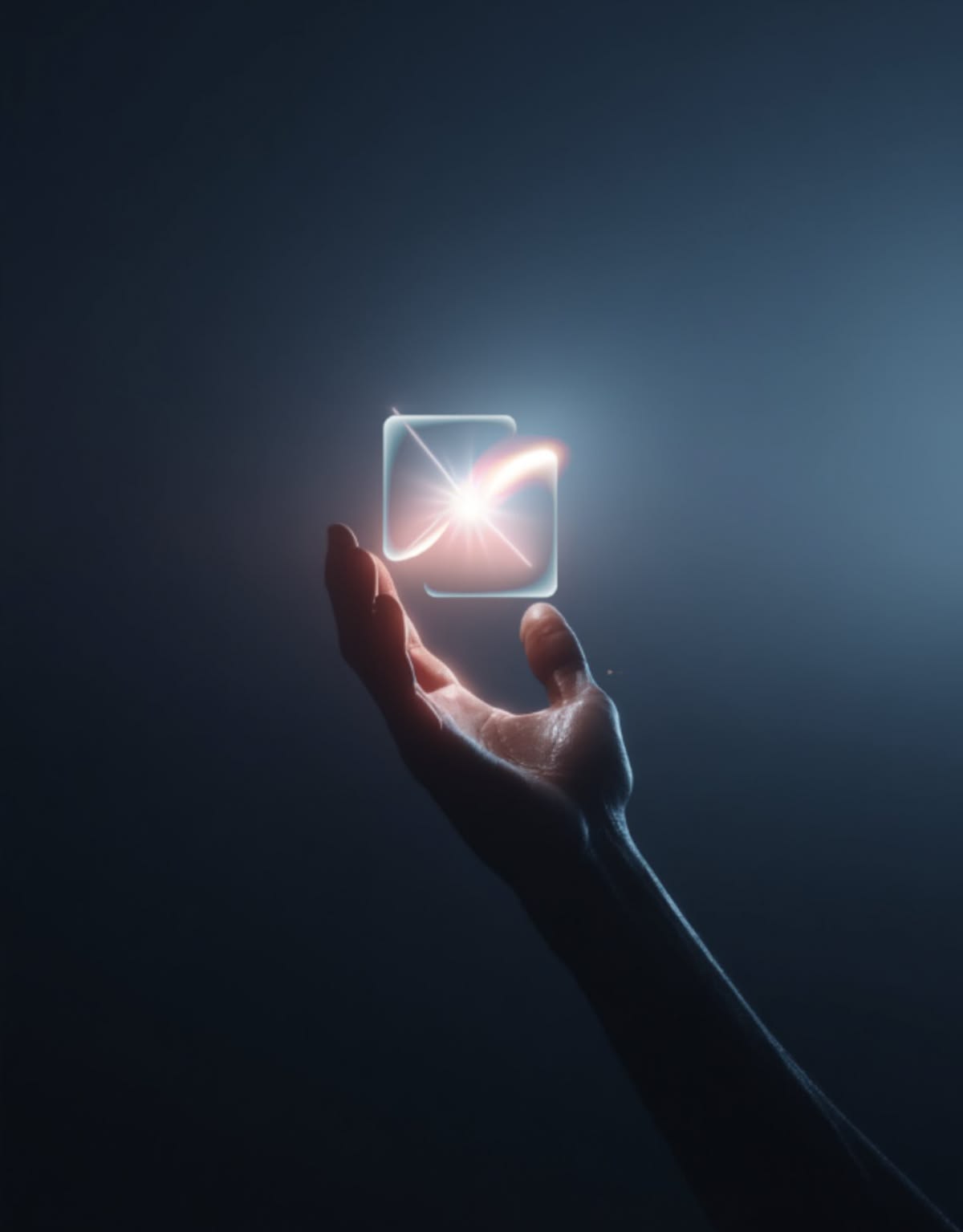 Glowing crystal representing threat intelligence